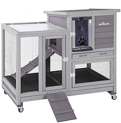 Aivituvin Indoor Rabbit Hutch