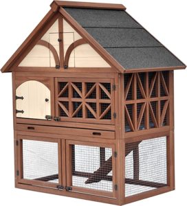 2 story rabbit hutch